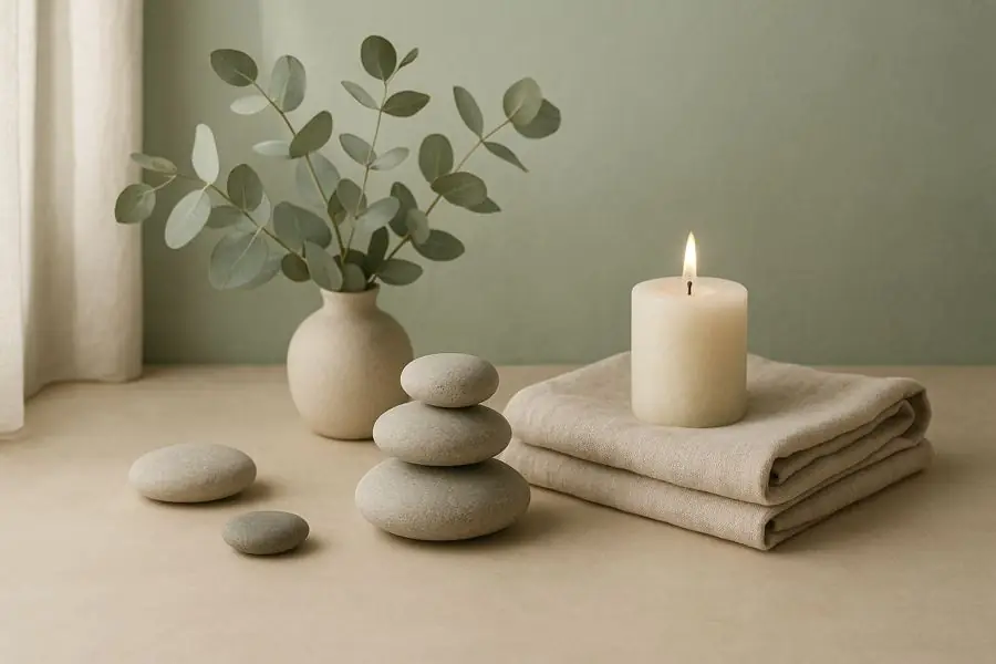 Illustration d'ambiance (beauté et esthétique) pour le terme « Acide hyaluronique »